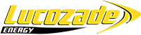 Old Lucozade logo: vertical-heritage yellow wordmark with black arc